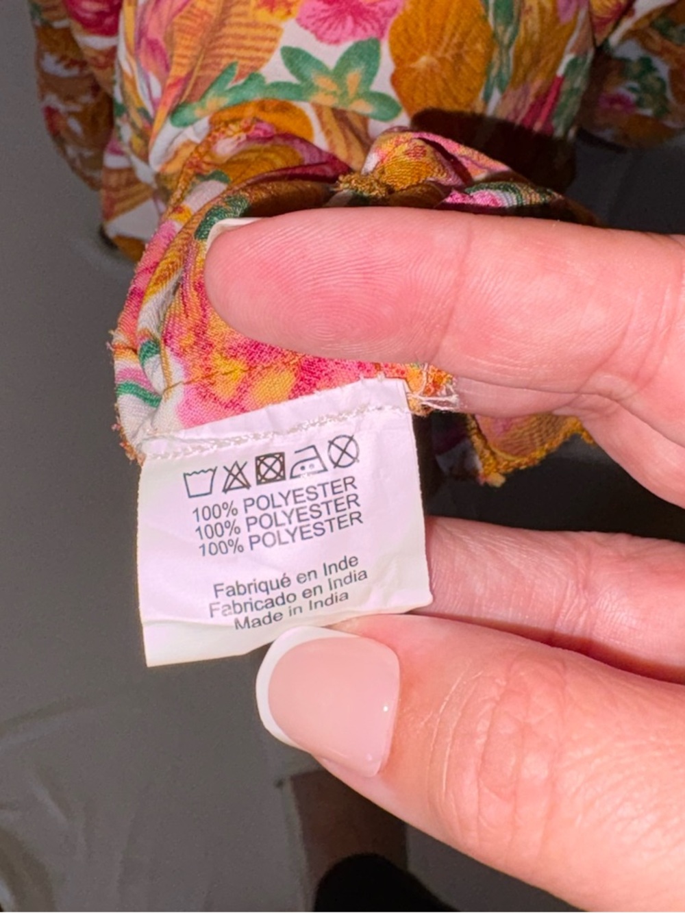 Halter Floral Maxi Dress with Tropical Floral Print Size M (European Brand) - Picture 4 of 5